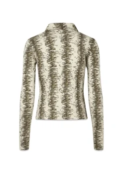Dame Modström T-Shirts>Porsiamd print LS polo