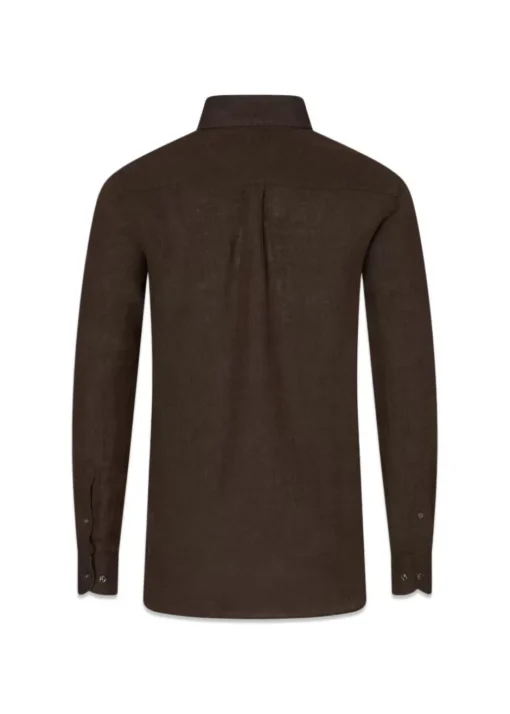 Oscar Jacobson Skjorter>Reg Fit BD Signature Linen