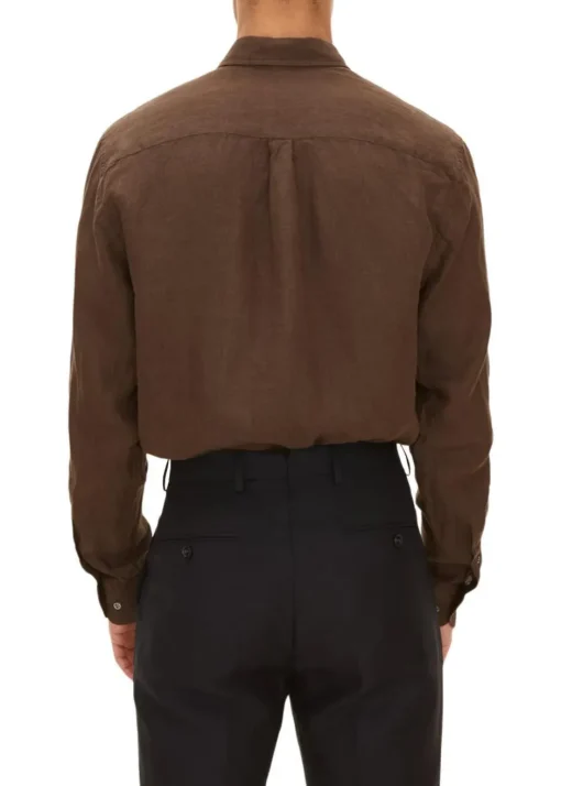 Oscar Jacobson Skjorter>Reg Fit BD Signature Linen