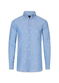 Oscar Jacobson Skjorter>Regular Fit Signature Linen