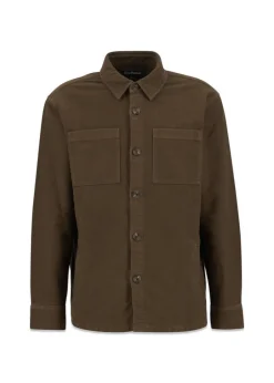Barbour Skjorter>Regular Moleskin Overshirt