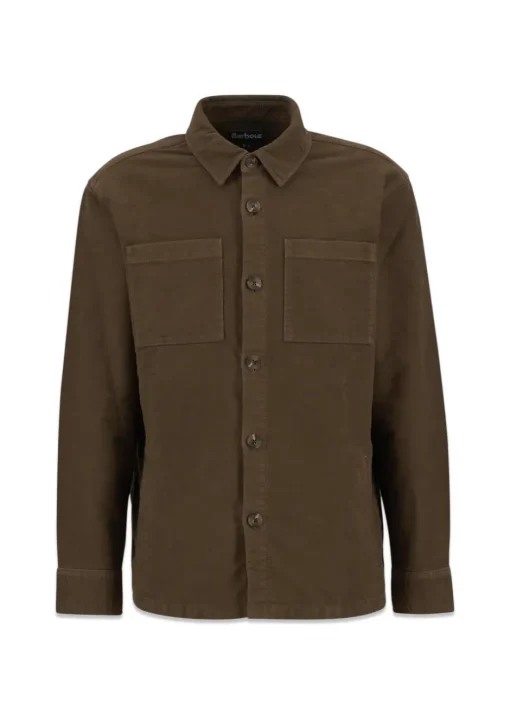 Barbour Skjorter>Regular Moleskin Overshirt