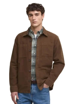 Barbour Skjorter>Regular Moleskin Overshirt