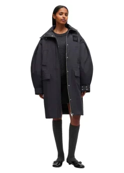 Dame Ganni Jakker>Ripstop Tri-Layer Parka Coat