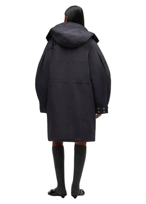Dame Ganni Jakker>Ripstop Tri-Layer Parka Coat