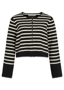 Dame ROUGE EDIT Strik>ROUEMMA LS SHORT CARDIGAN