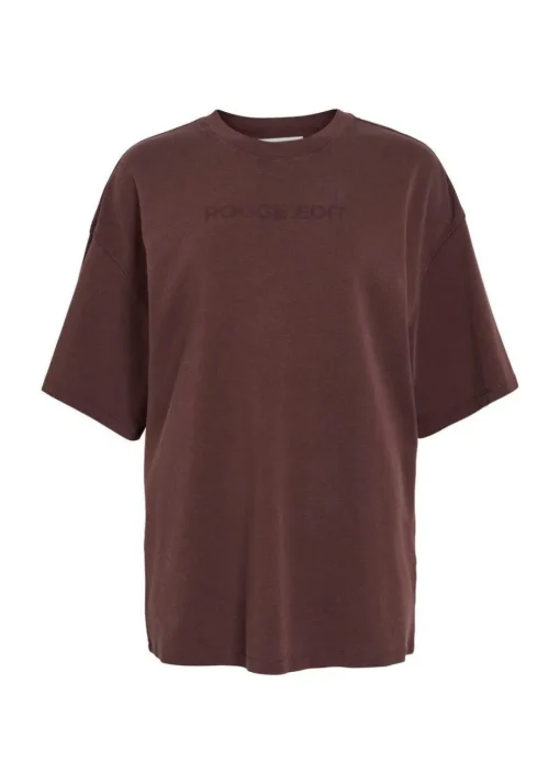 Dame ROUGE EDIT T-Shirts>Rousophias ss o-neck tee