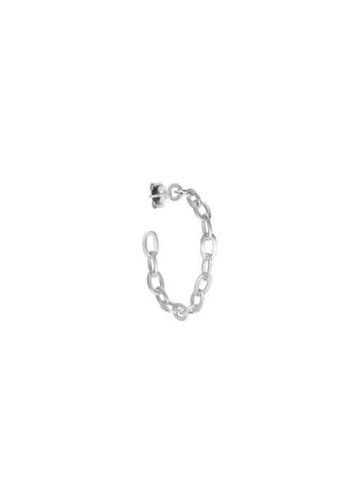 Dame Jane Kønig Smykker>ROW CHAIN HOOP