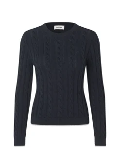 Dame Modström Strik>Sabremd o-neck