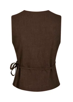 Dame Neo Noir Jakker>Samara Melange Waistcoat