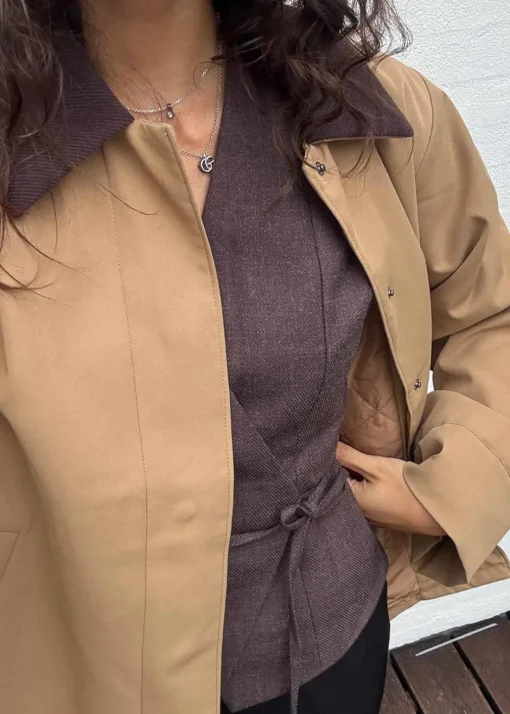 Dame Neo Noir Jakker>Samara Melange Waistcoat