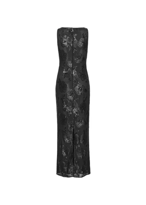 Dame Rotate Kjoler>SEQUINS FITTED MAXI DRESS