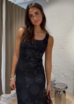 Dame Rotate Kjoler></noscript>SEQUINS FITTED MAXI DRESS