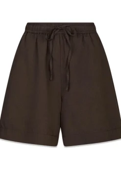 Dame Neo Noir Shorts>Shala Linen Shorts
