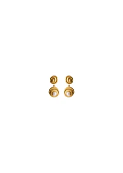 Dame Pernille Corydon Smykker>Shell Flower Earrings