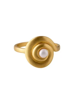 Dame Pernille Corydon Smykker>Shell Flower Ring