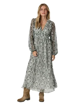 Dame Neo Noir Kjoler></noscript>Silfi Graphic Fade Dress