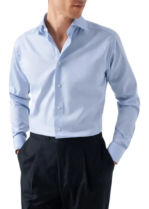 Eton Skjorter>Slim Fit Signature Twill Pointed