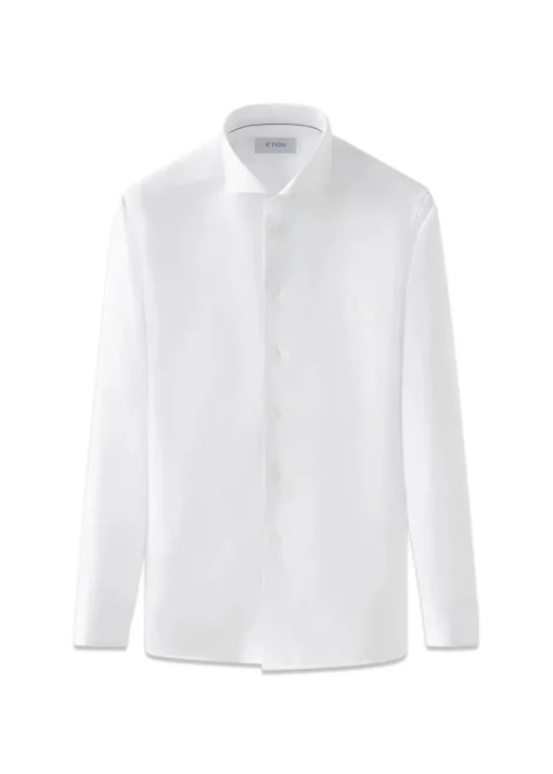 Eton Skjorter>Slim Fit Signature Twill Cut Away