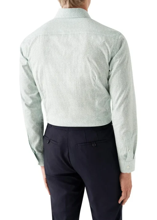 Eton Skjorter>Slim Floral Print Shirt