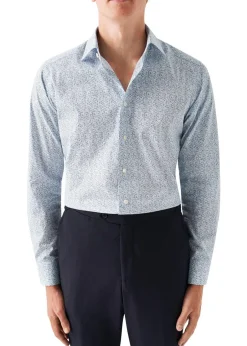 Eton Skjorter>Slim Floral Print Shirt