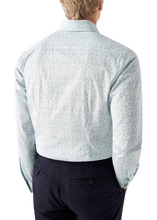 Eton Skjorter>Slim Floral Print Shirt