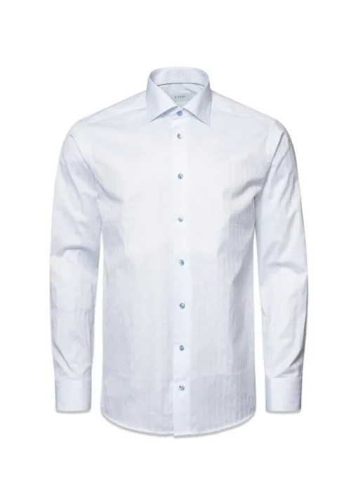 Eton Skjorter>Slim Stripped Signature Oxford Shirt