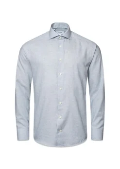 Eton Skjorter>Slim Wrinkle Free Flannel Shirt