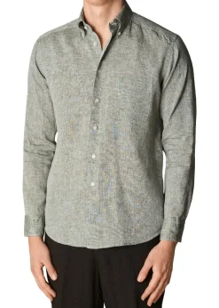 Eton Skjorter>Slim-Linen Shirt