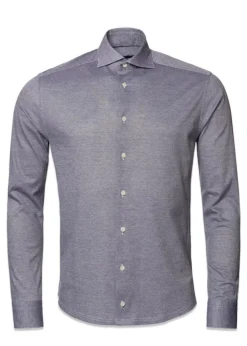 Eton Skjorter>Slim-Oxford Pique Shirt