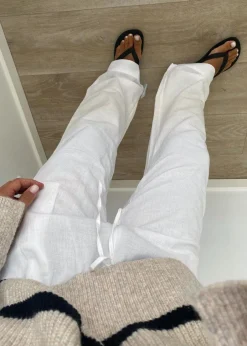 Dame Neo Noir Bukser>Sonar Linen Pants