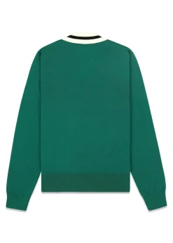 Dame Sporty & Rich Strik|Strik>SRC Minimalist V-Neck Sweater