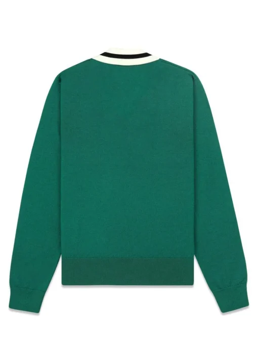 Dame Sporty & Rich Strik|Strik>SRC Minimalist V-Neck Sweater