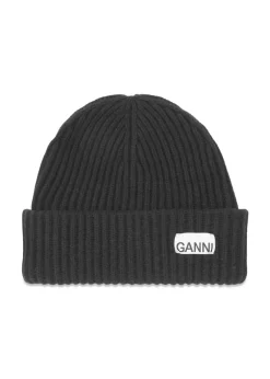 Dame Ganni Huer>Structured Rib Beanie