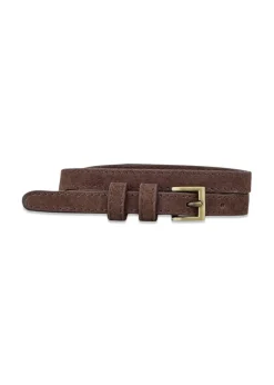 Dame BeckSöndergaard Bælter>Suede Aria Leather Belt
