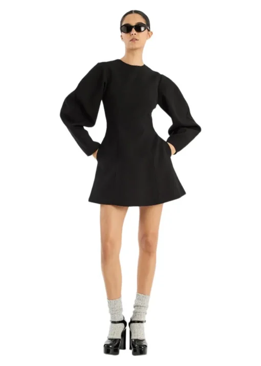Dame Rotate Kjoler>SUITING FLARED MINI DRESS