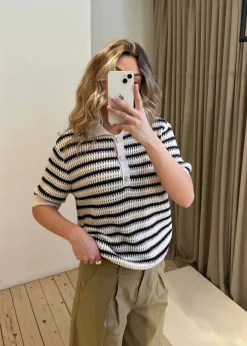 Dame Modström Strik>Tellymd SS polo