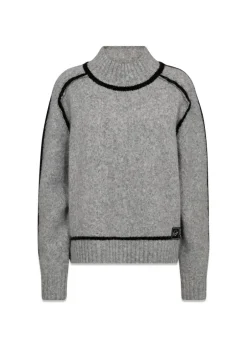 Dame HAUTE L’AMITIÉ Strik>Toby Hem Line Knit
