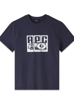 A.P.C T-Shirts>T-Shirt Platine