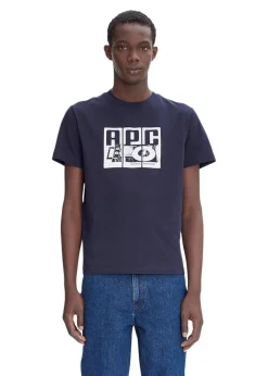 A.P.C T-Shirts>T-Shirt Platine