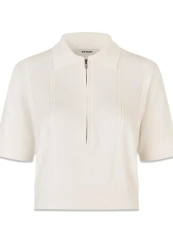 Dame Oval Square Strik>Vika Knit Polo