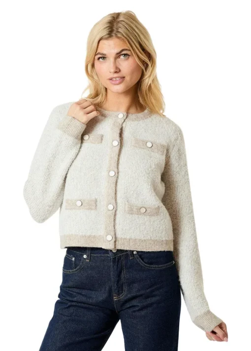 Dame Neo Noir Strik>Vivia Knit Cardigan