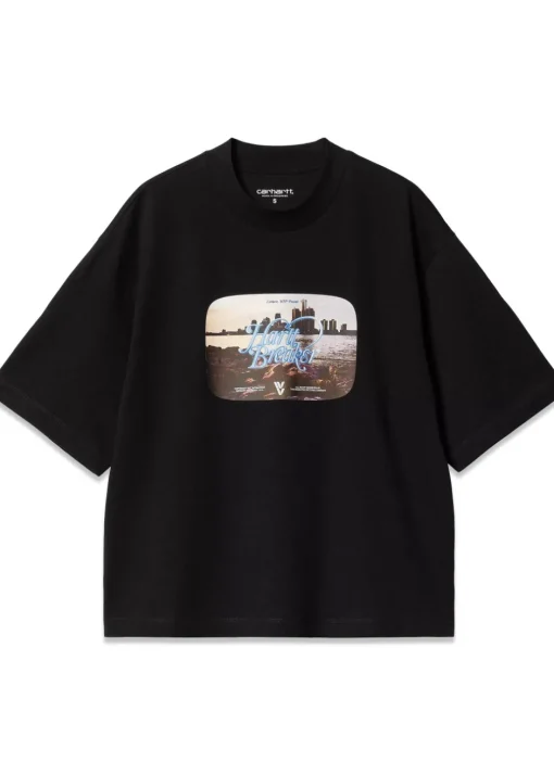 Dame Carhartt WIP T-Shirts>W S/S Greatest Flicks T-Shirt
