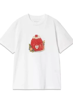 Dame Carhartt WIP T-Shirts>W S/S Pudding T-Shirt