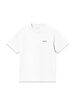 Dame Carhartt WIP T-Shirts>W S/S Script Embroidery T-S