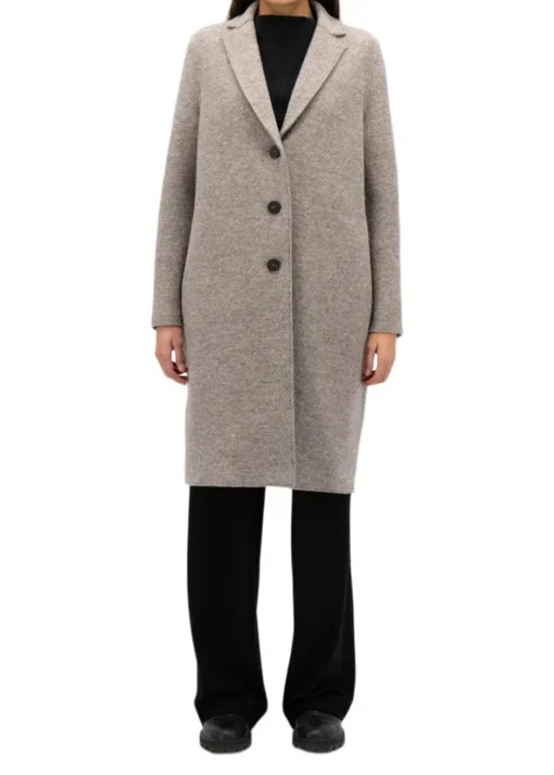 Dame Harris Wharf London Jakker>WOMEN OVERCOAT PRESSED WOOL