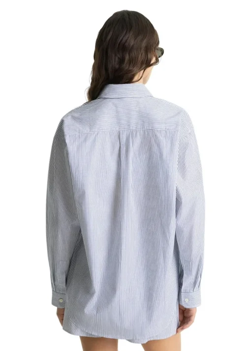 Sporty & Rich Skjorter>Yankees Serif Oversized Shirt