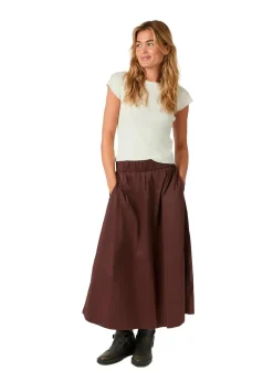 Dame Neo Noir Nederdele>Yara Poplin Skirt