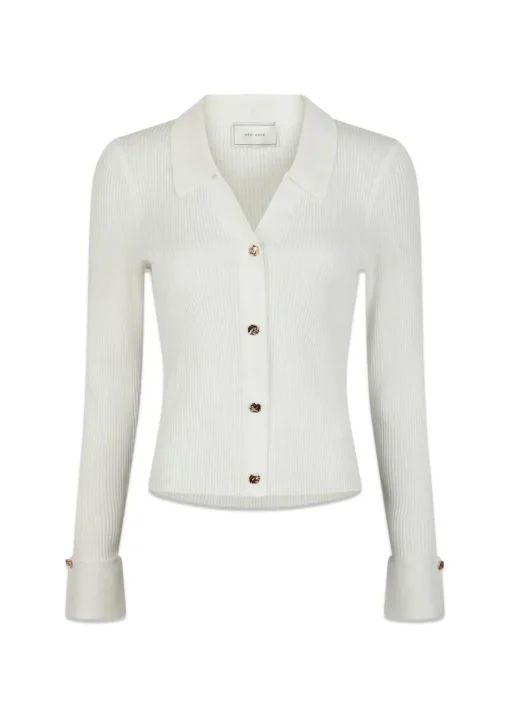 Dame Neo Noir Strik>Ylvie Knit Blouse