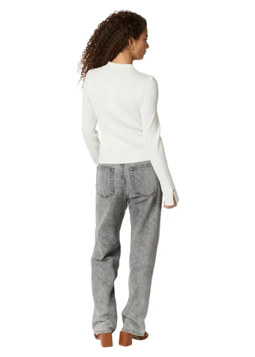 Dame Neo Noir Strik>Ylvie Knit Blouse